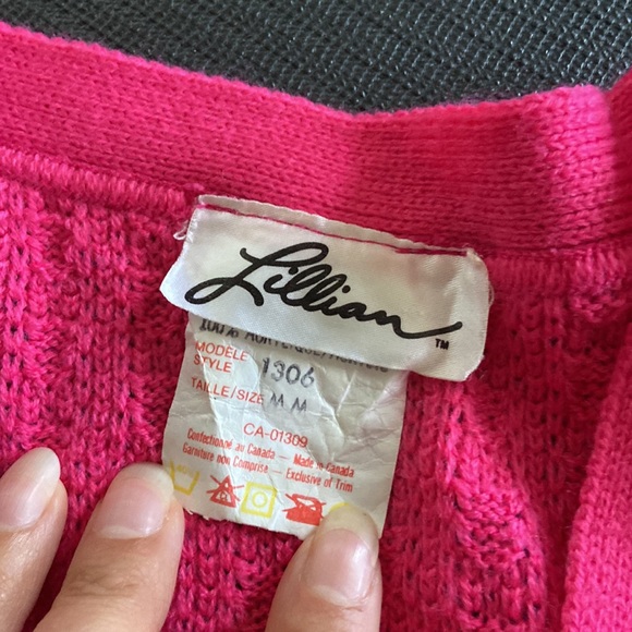 Grandma Meets 80’s Sweater Vest - Picture 3 of 6